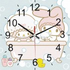 Καμβαδάκια Ρολόι Clock 10