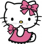  Hello Kitty Καθιστή