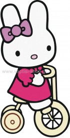  My Melody στο Ποδηλατάκι της