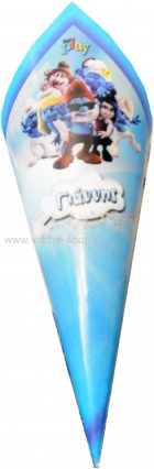 Χάρτινα Χωνάκια Smurf